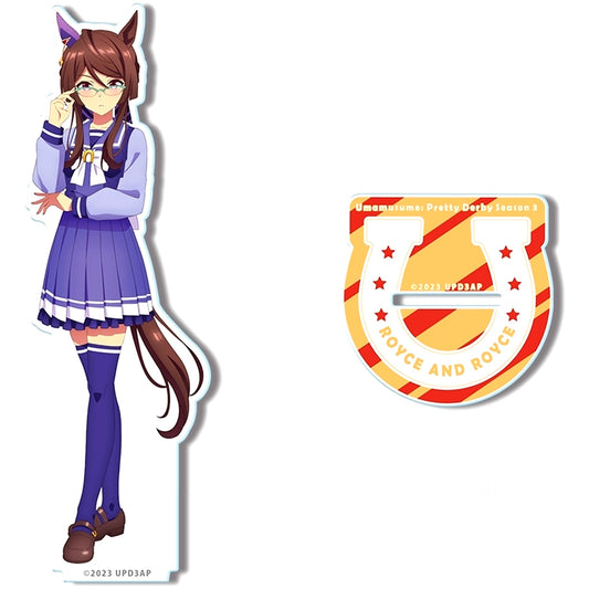 Royce and Royce Design 09 School Uniform Ver. Illustration Acrylic Stand Uma Musume Pretty Derby Season 3 [USED]
