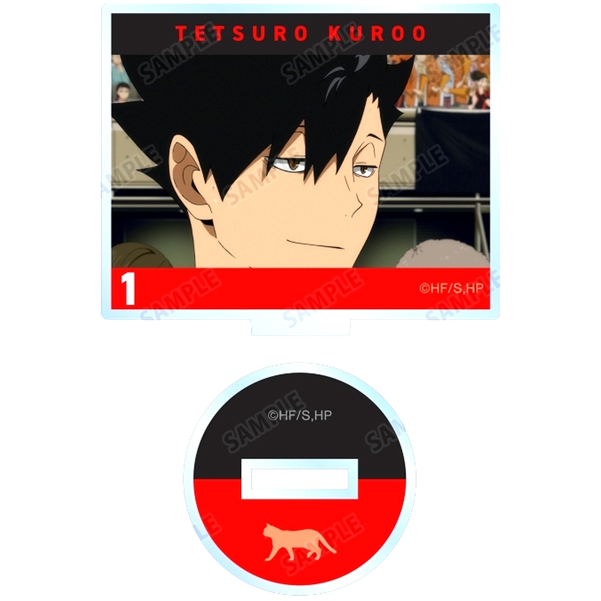 Tetsuro Kuroo - B Haikyu!! The Movie The Dumpster Battle Trading Scene Acrylic Stand [USED]