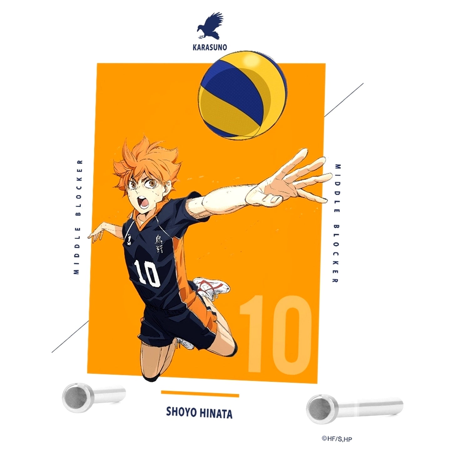Shoyo Hinata A6 Acrylic Panel Haikyu!! The Movie The Dumpster Battle [USED]