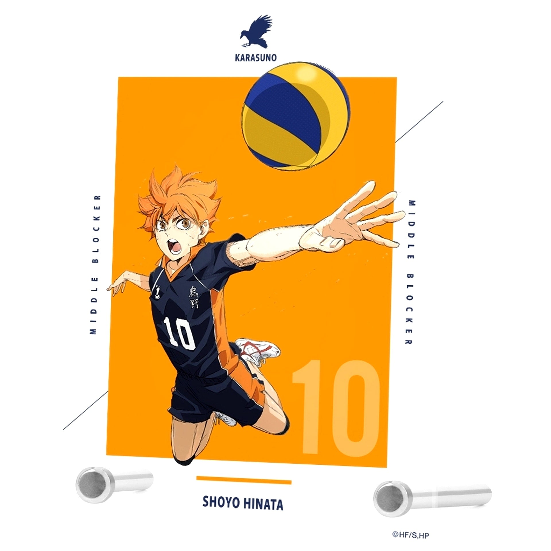 Shoyo Hinata A6 Acrylic Panel Haikyu!! The Movie The Dumpster Battle [USED]