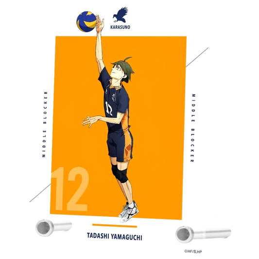 Tadashi Yamaguchi Haikyu!! The Dumpster Battle A6 Acrylic Panel [USED]