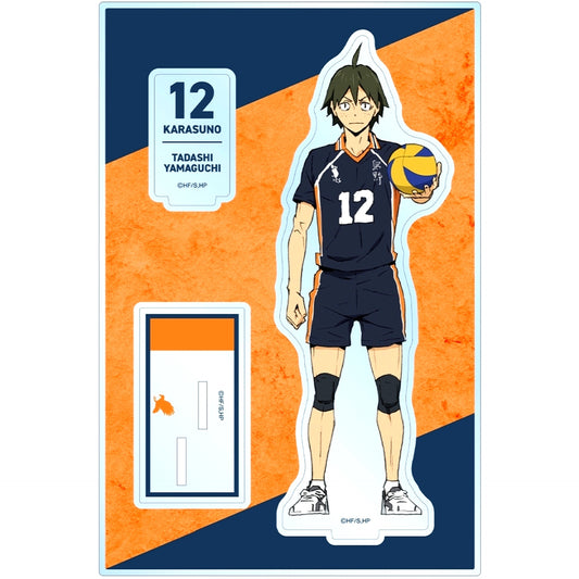 Tadashi Yamaguchi Haikyu!! The Dumpster Battle BIG Acrylic Stand with Parts [USED]