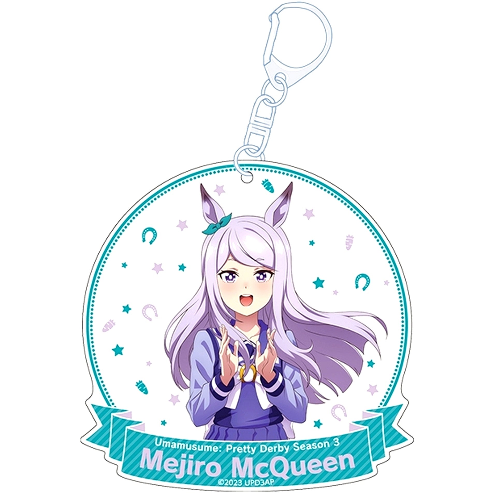 Mejiro McQueen Uma Musume Pretty Derby Season 3 Drawn Acrylic Keychain [USED]
