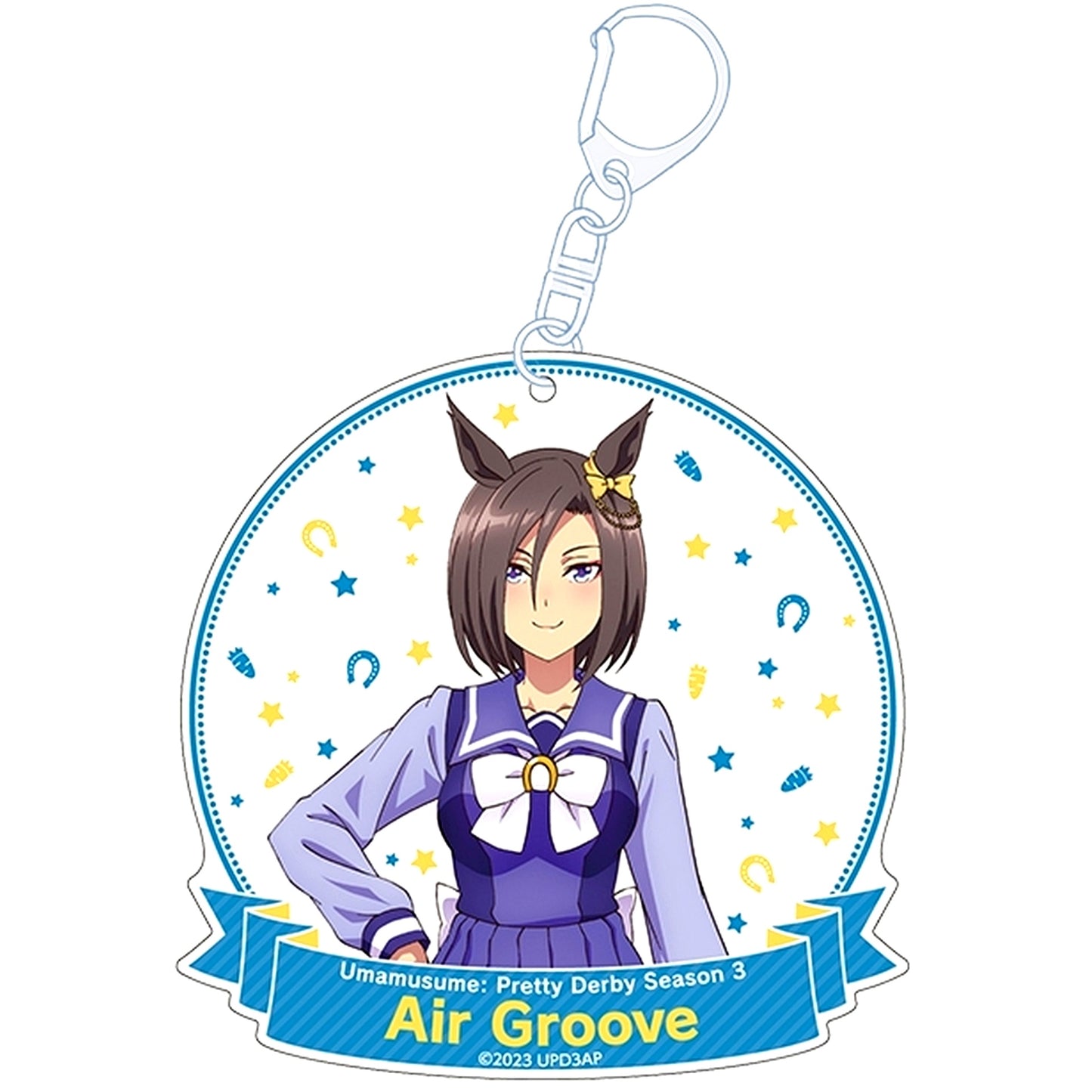 Air Groove Uma Musume Pretty Derby Season 3 Drawn Acrylic Keychain [USED]