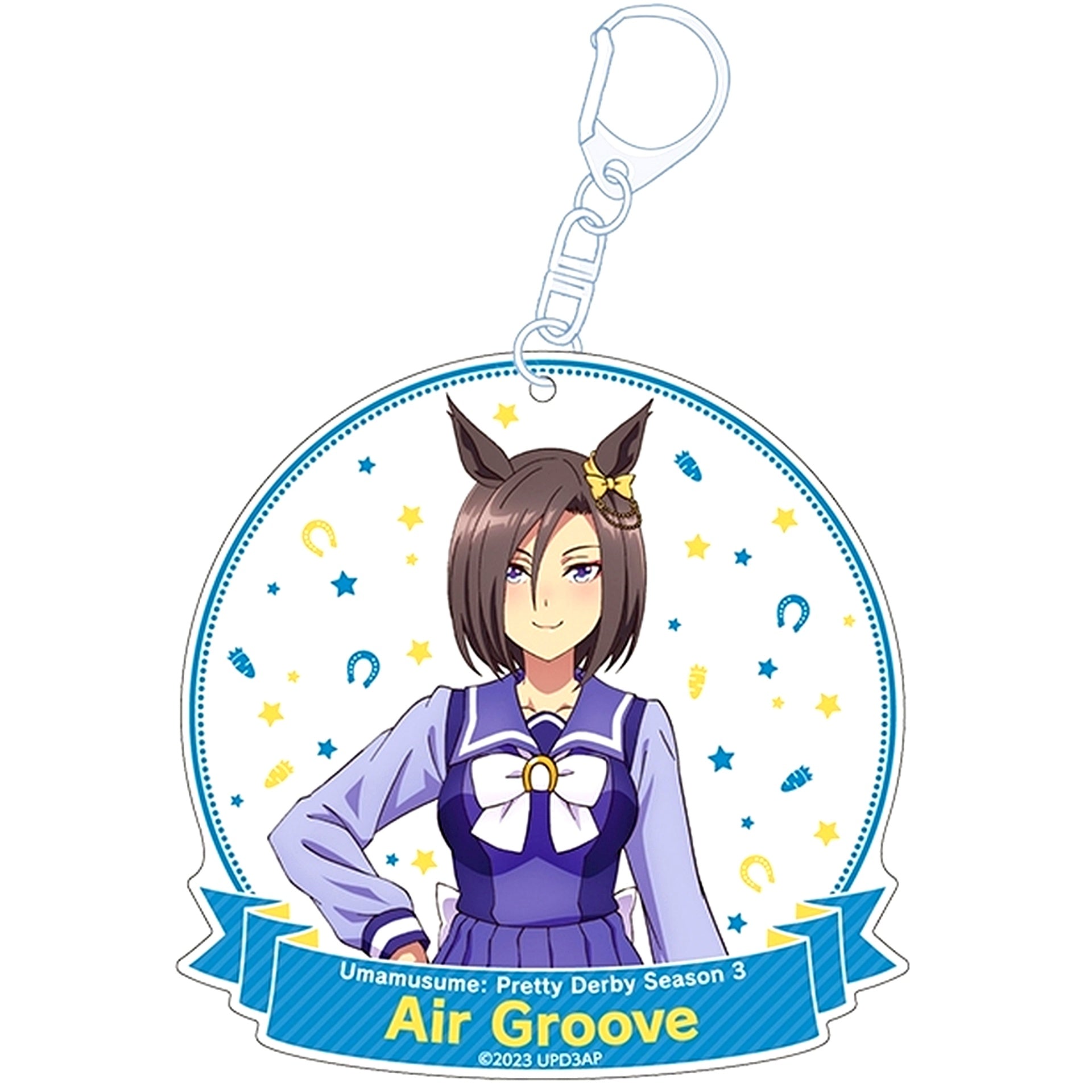 Air Groove Uma Musume Pretty Derby Season 3 Drawn Acrylic Keychain [USED]