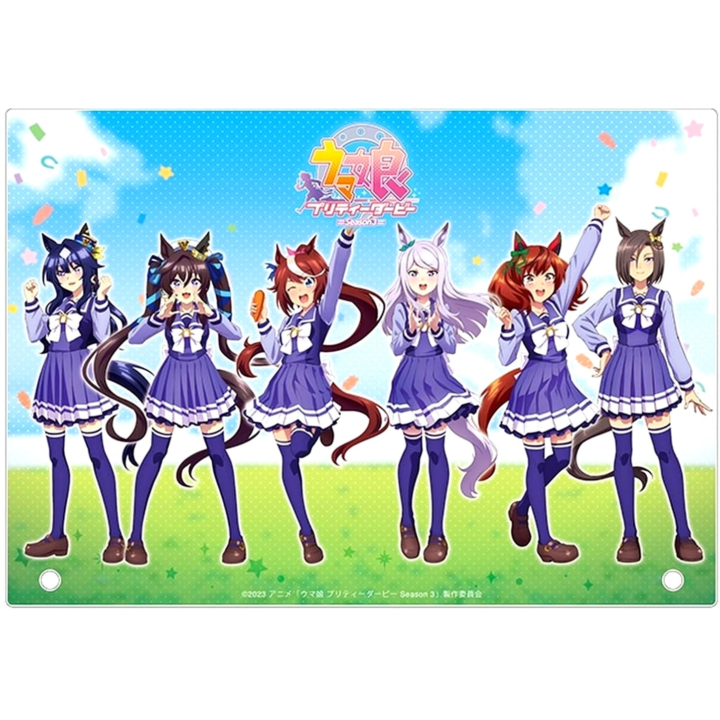 Group B Umamusume Pretty Derby Season 3 Acrylic Panel New Art [USED]