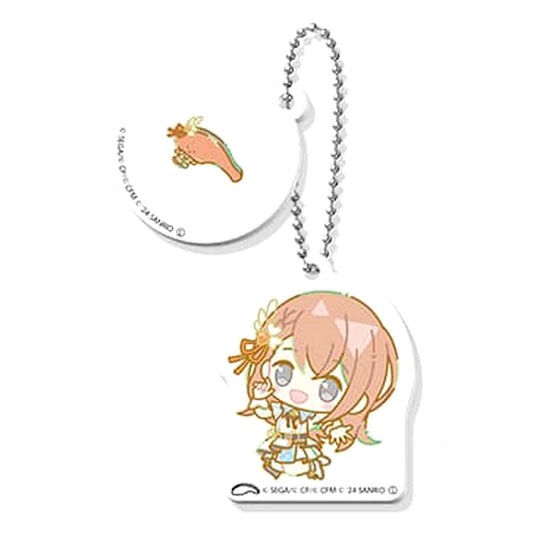 Hatsune Miku: Colorful Stage! X Sanrio Characters Minori Hanasato Kirimi-Chan. Capsule Mini Character Double Acrylic Keychain Collection Vol.2 Acrylic Item [USED]