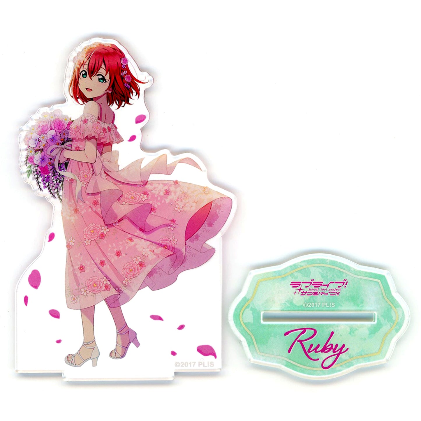 Ruby Kurosawa Acrylic Stand Aqours Flower Party Ver. Love Live! Sunshine!! [USED]
