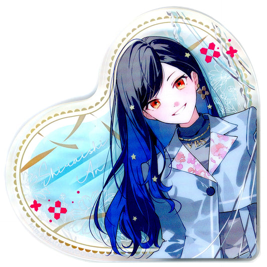 An Shiraishi Project Sekai Colorful Stage! feat. Hatsune Miku 4th Anniversary Thanksgiving Heart Shaped Acrylic Block [USED]