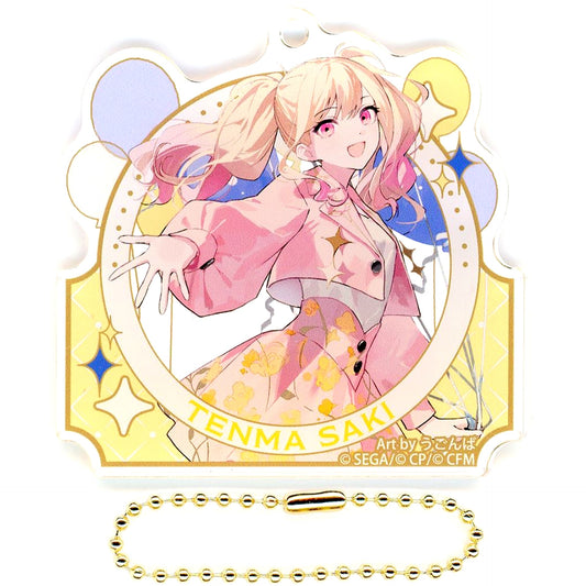 Saki Tenma Project SEKAI Colorful Stage! feat. Hatsune Miku 4th Anniversary Thanksgiving Acrylic Keychain Collection A [USED]