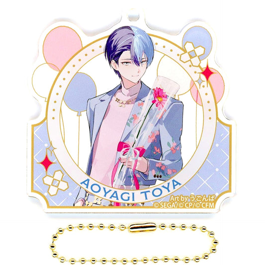 Toya Aoyagi Project SEKAI Colorful Stage! feat. Hatsune Miku 4th Anniversary Thanksgiving Acrylic Keychain Collection A [USED]