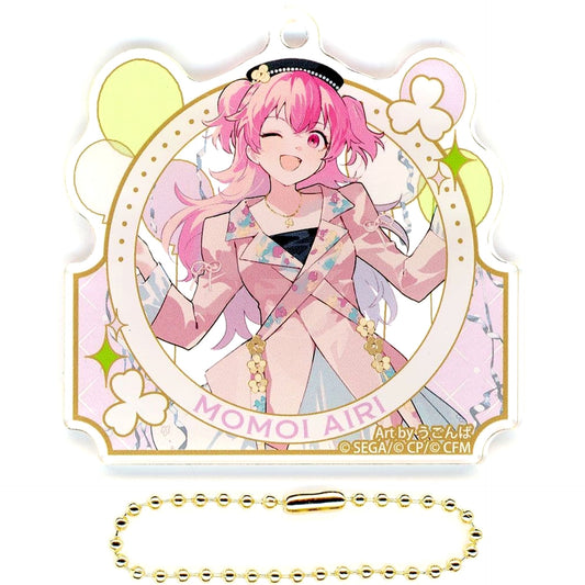 Hatsune Miku: Colorful Stage! Airi Momoi Acrylic Keychain Collection B 4th Anniversary Thanksgiving Limited Keychains [USED]