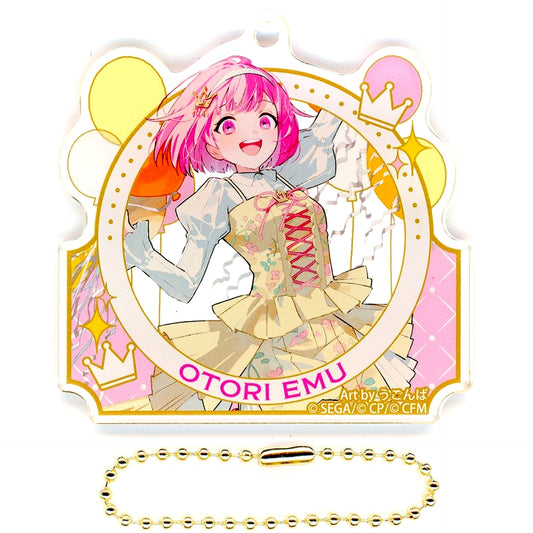 Emu Otori Project SEKAI COLORFUL STAGE! feat. Hatsune Miku 4th Anniversary Thanksgiving Festival Acrylic Keychain Collection B [USED]