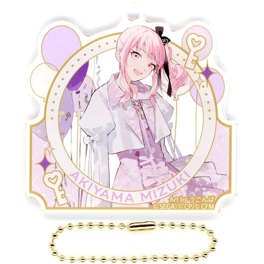 Hatsune Miku: Colorful Stage! Mizuki Akatsukiyama Acrylic Keychain Collection C 4th Anniversary Thanksgiving Limited Keychains [USED]