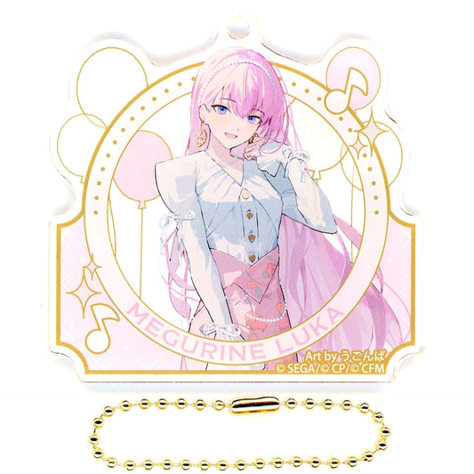 Megurine Luka Project SEKAI Colorful Stage! feat. Hatsune Miku 4th Anniversary Thanksgiving Acrylic Keychain Collection C [USED]
