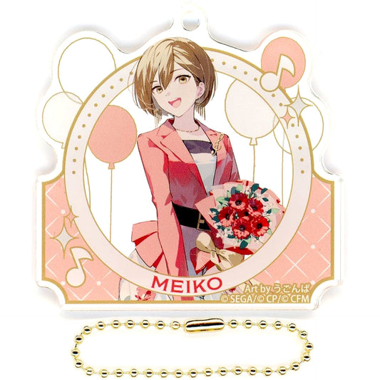 Hatsune Miku: Colorful Stage! MEIKO Acrylic Keychain Collection C 4th Anniversary Thanksgiving Limited Keychains [USED]