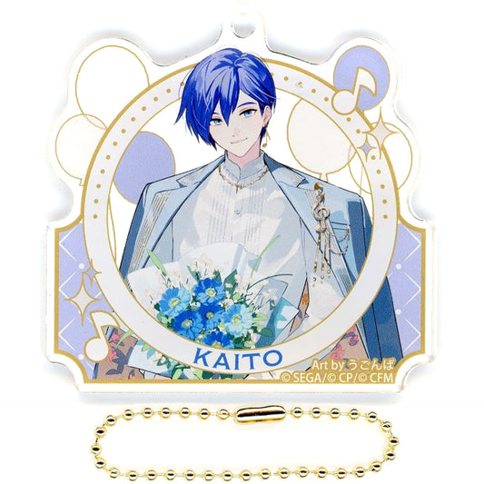 Hatsune Miku: Colorful Stage! KAITO Acrylic Keychain Collection C 4th Anniversary Thanksgiving Limited Keychains [USED]
