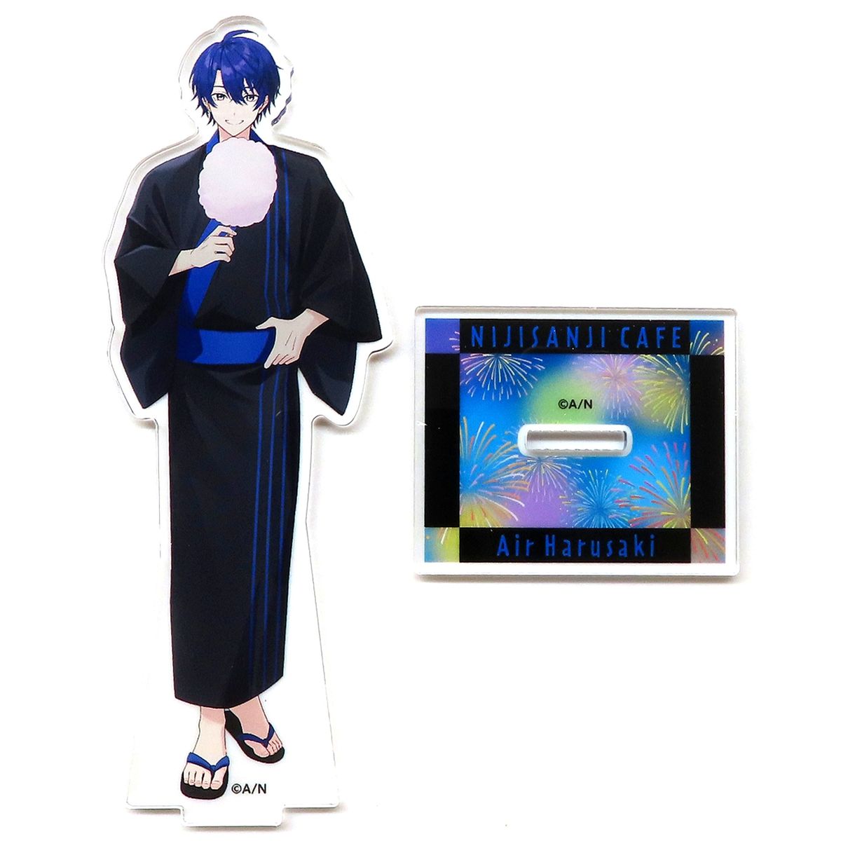 Harusaki Air Acrylic Stand Yukata Ver. Virtual YouTuber Nijisanji NIJISANJI CAFE in SWEETS PARADISE Vol. 9 [USED]