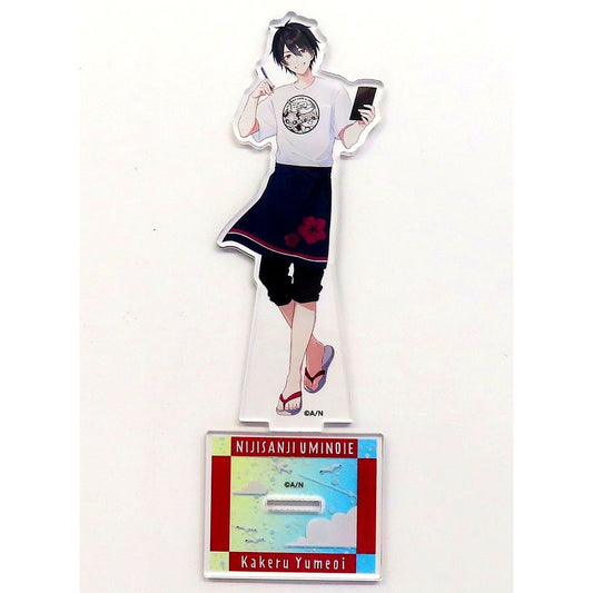 Yumeoi Kakeru Life-Size Acrylic Stand Beach House Ver. Virtual YouTuber Nijisanji NIJISANJI CAFE in SWEETS PARADISE Vol. 9 Enoshima Beach House [USED]