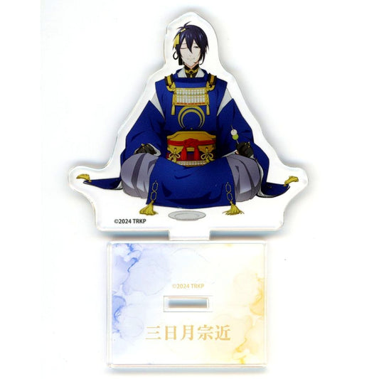 Mikazuki Munechika Touken Ranbu Kai Kyoden x Box cafe & space Illustration Acrylic Stand [USED]