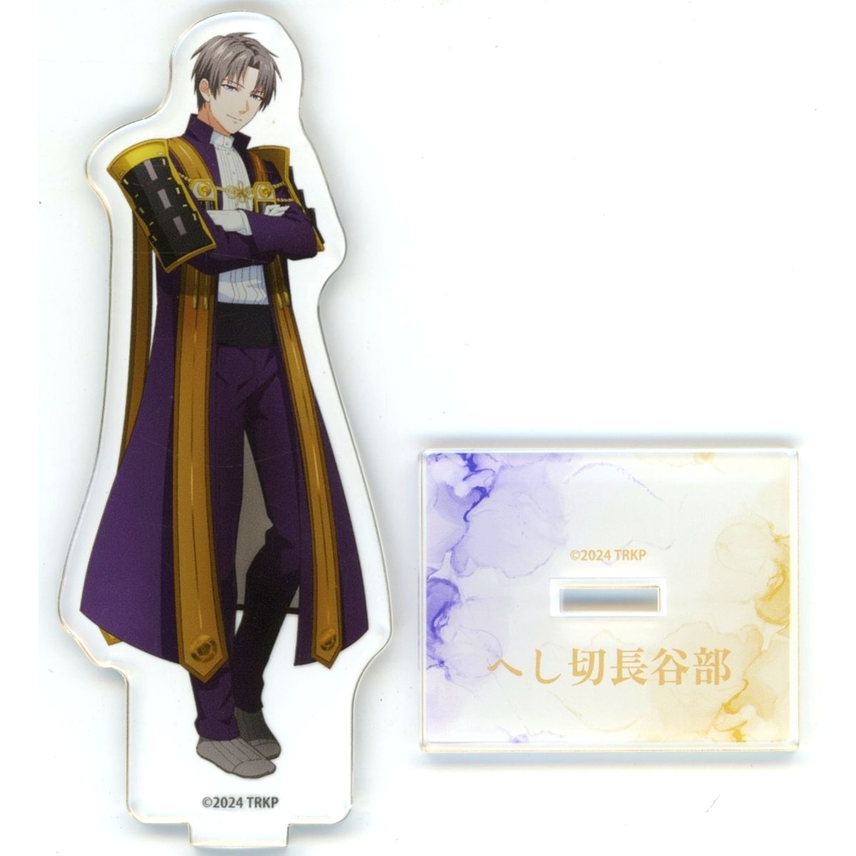 Heshikiri Hasebe Touken Ranbu Kai Kyoden Illustration Acrylic Stand Box cafe & space [USED]