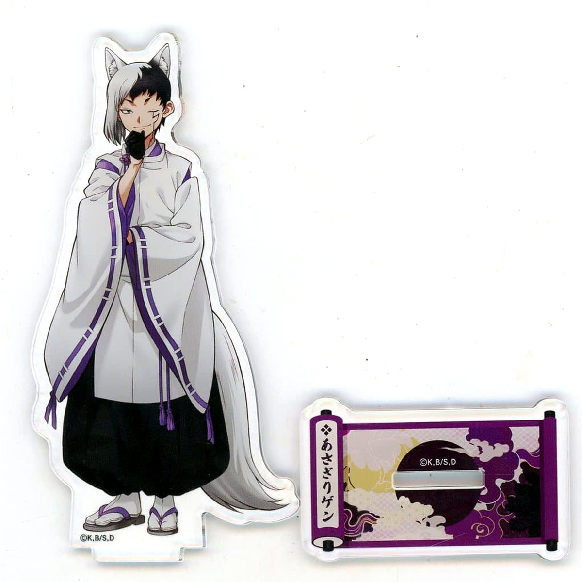 Gen Asagiri Dr. STONE Newly Illustrated Acrylic Stand Night Parade of One Hundred Demons Marui POP UP SHOP [USED]