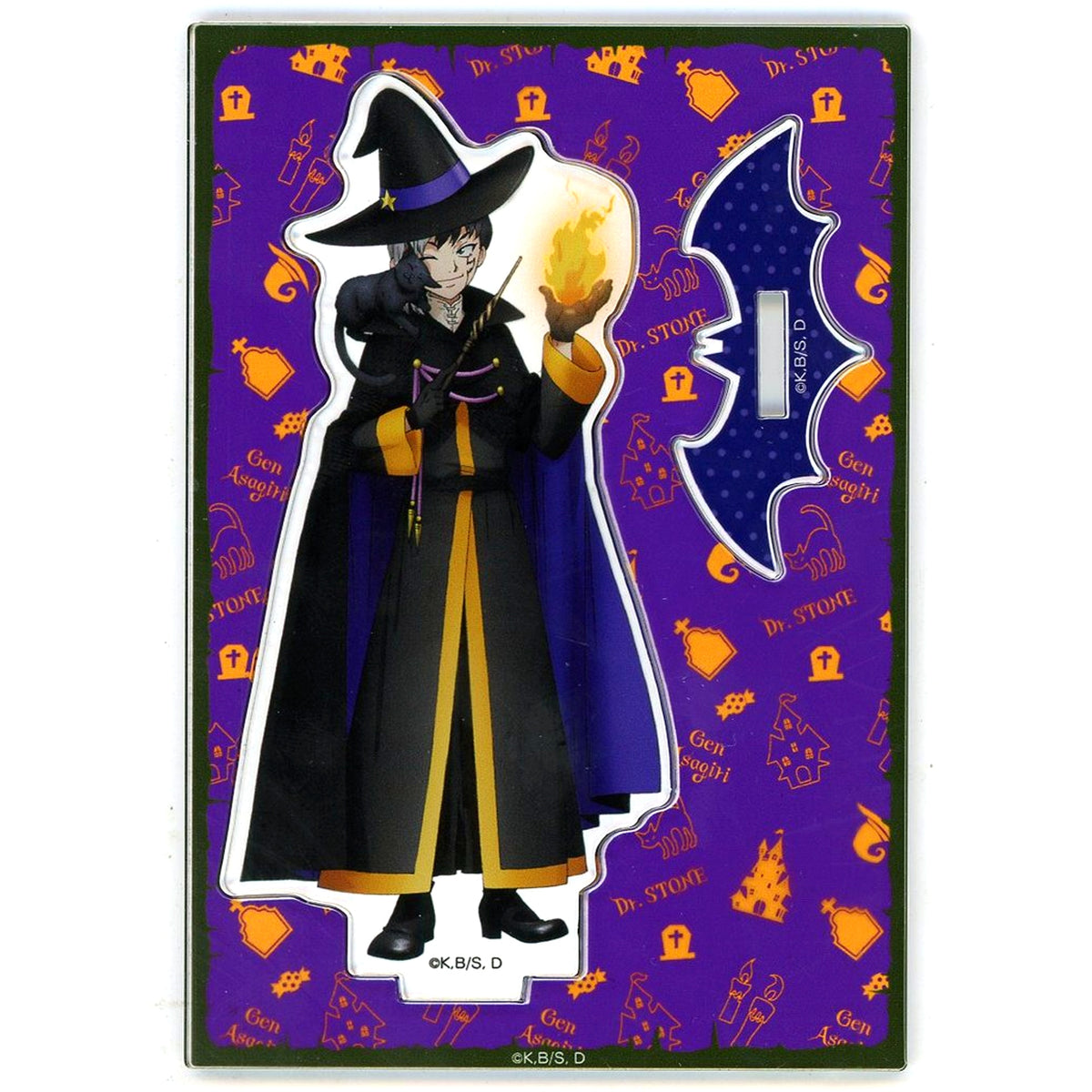 Gen Asagiri Halloween Dr. STONE x Princess Cafe Acrylic Stand [USED]