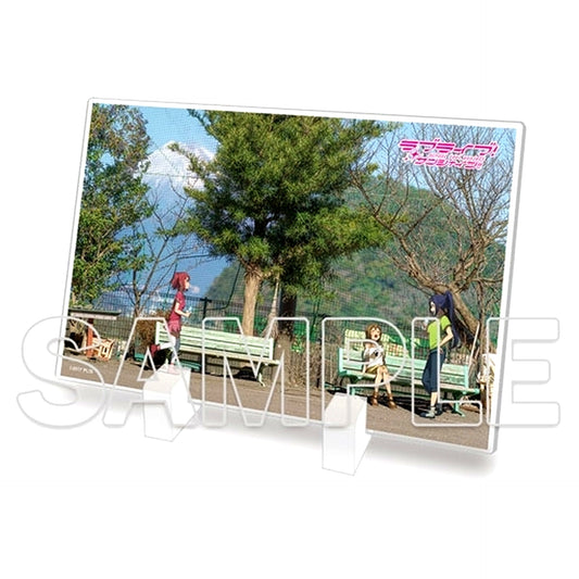 Kanan & Hanamaru & Ruby Aqours Mini Acrylic Plate Love Live! Sunshine!! [USED]