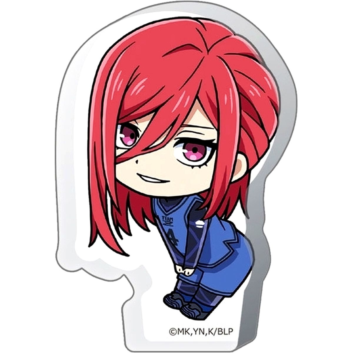 Hyoma Chigiri Tsunpittsu Thick Acrylic Stand Blue Lock: Episode Nagi [USED]