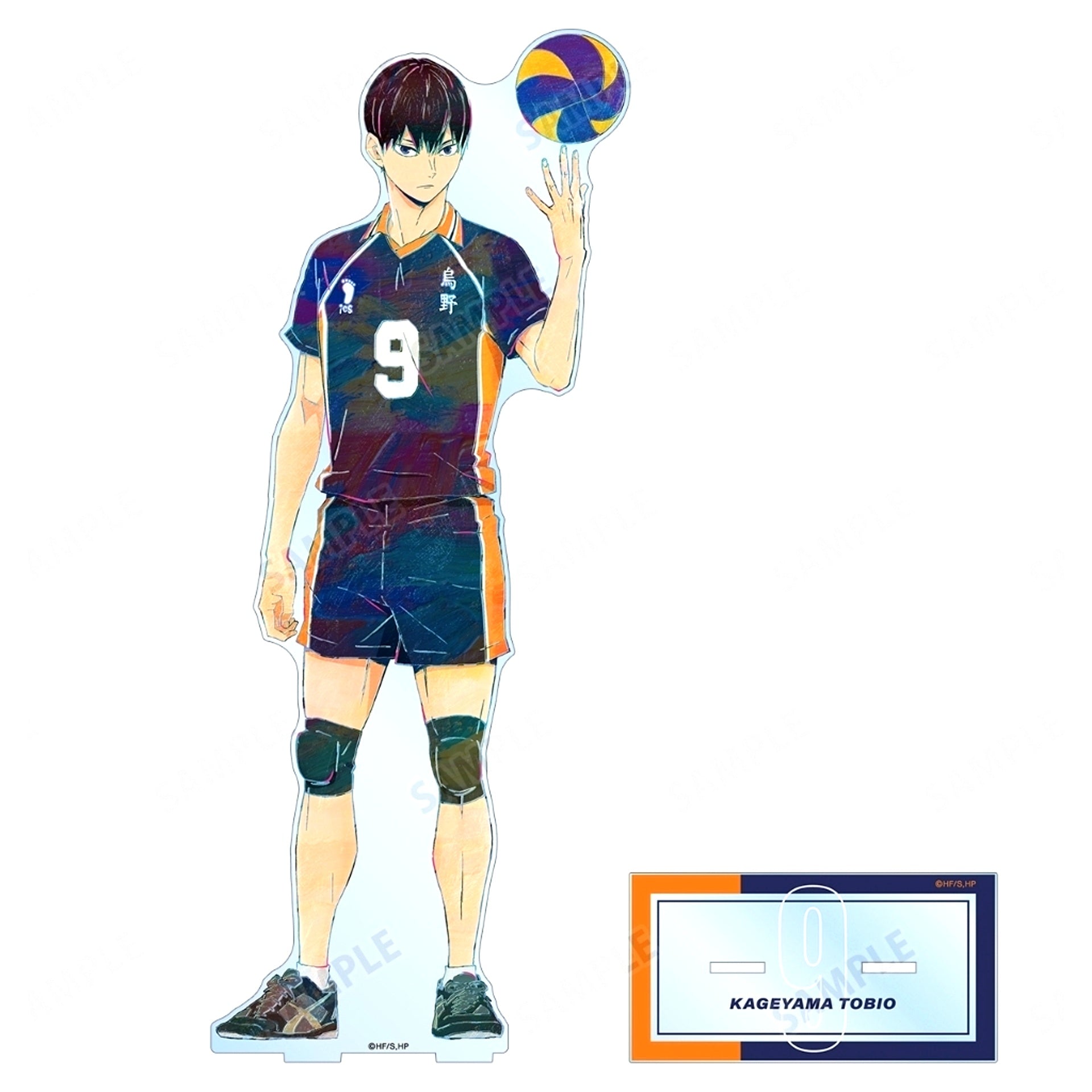 Tobio Kageyama Ani-Art 4th Oversized Acrylic Stand Haikyu!! [USED]