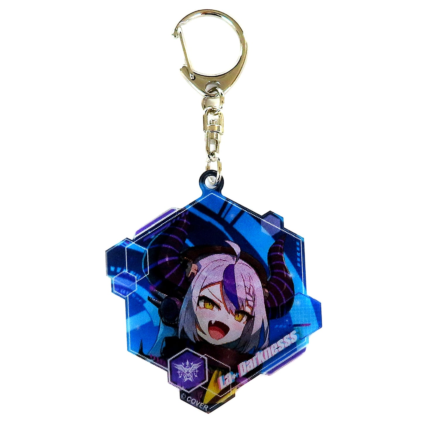 La+ Darknesss hololive holoX Changing Keychain 2nd Anniversary [USED]