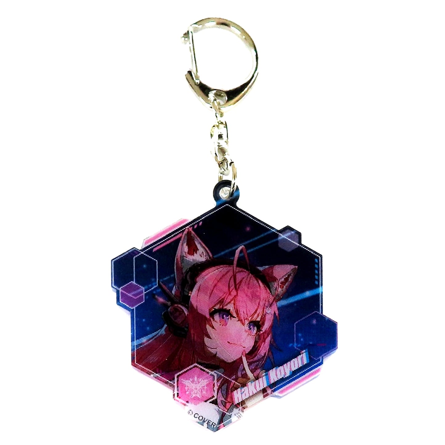 Hakui Koyori Hololive Secret Society holoX Changing Keychain 2nd Anniversary Celebration [USED]