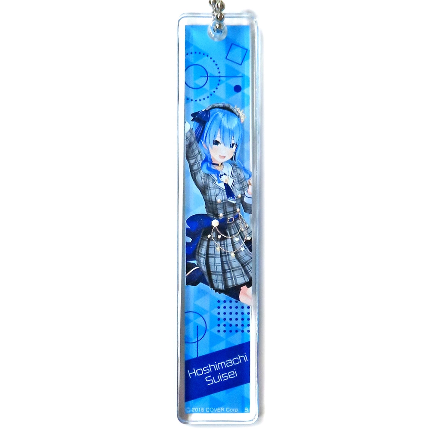 Hoshimachi Suisei Hololive Room Key Style Acrylic Charm [USED]