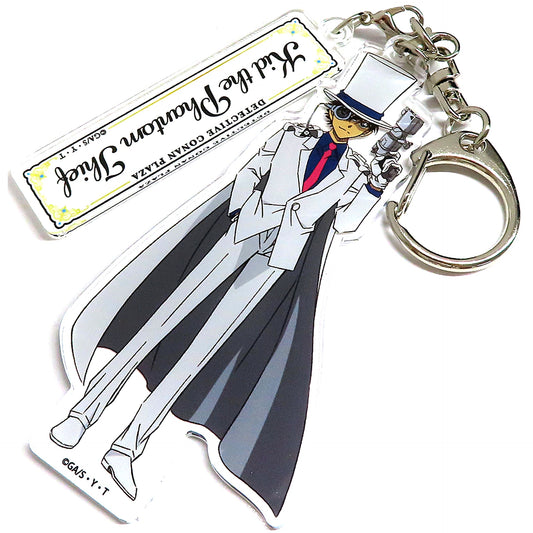 Kaito Kid 24 Main Visual 2-Ren Acrylic Keychain Detective Conan Plaza Ltd [USED]