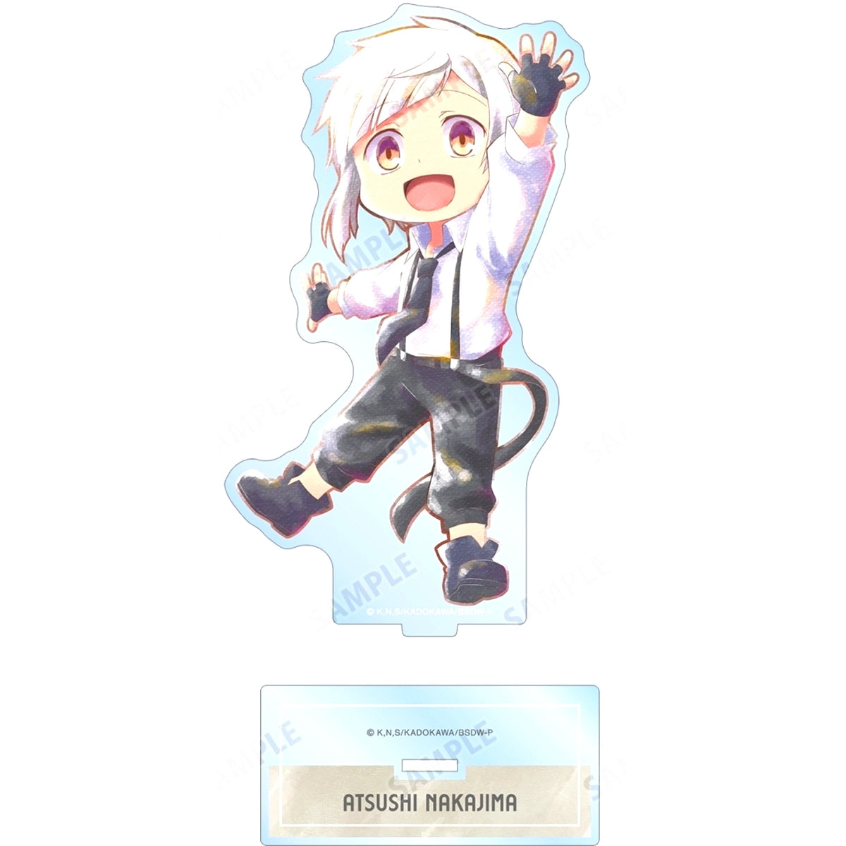Atsushi Nakajima Ani-Art Aqua Label Big Acrylic Stand Bungo Stray Dogs Wan! [USED]
