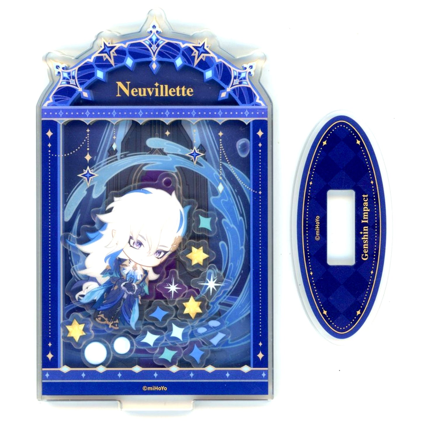 Neuvillette Letters from the Stars Series Shaker Acrylic Stand Genshin Impact [USED]