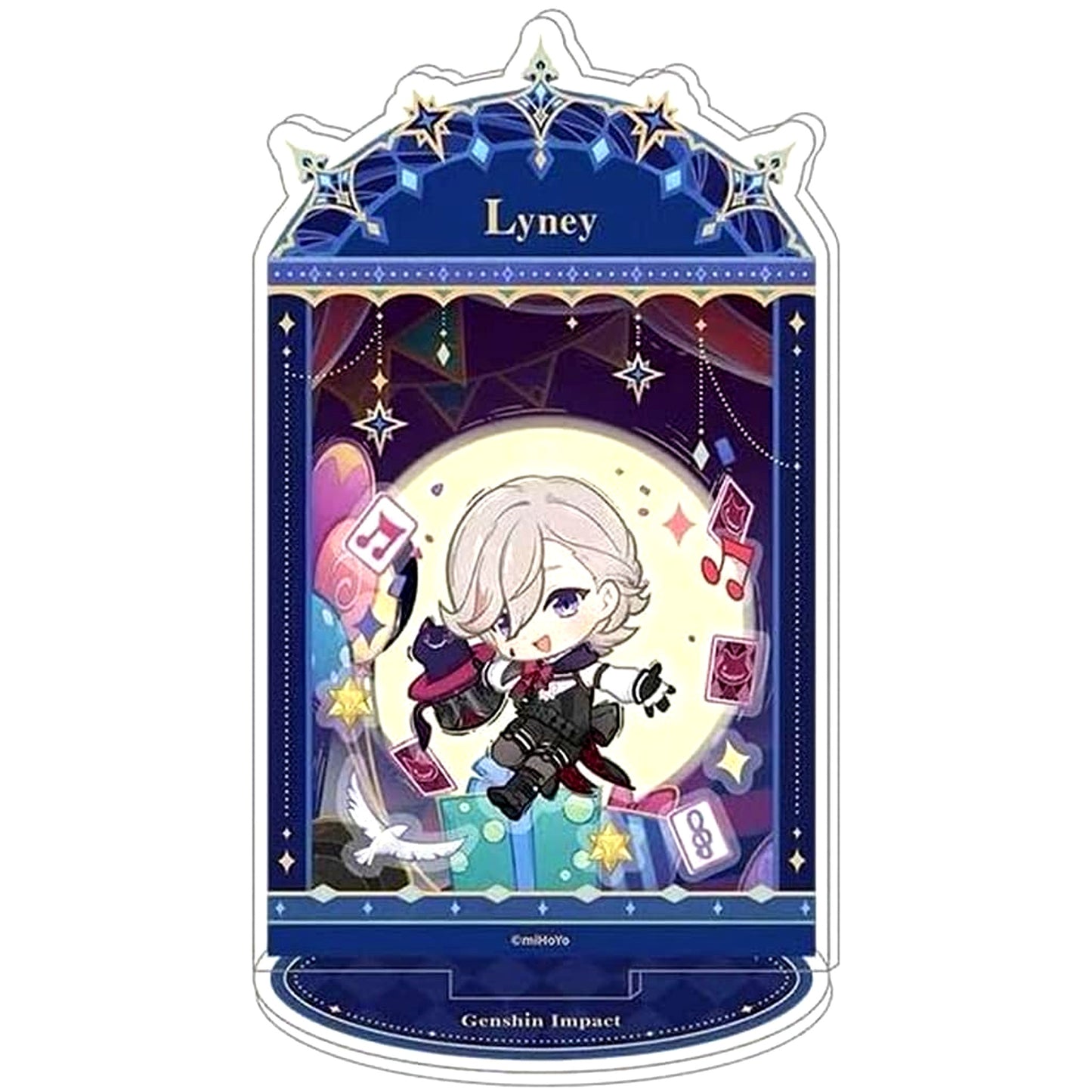 Lyney Genshin Impact Letters from the Stars Series Shaker Acrylic Stand [USED]
