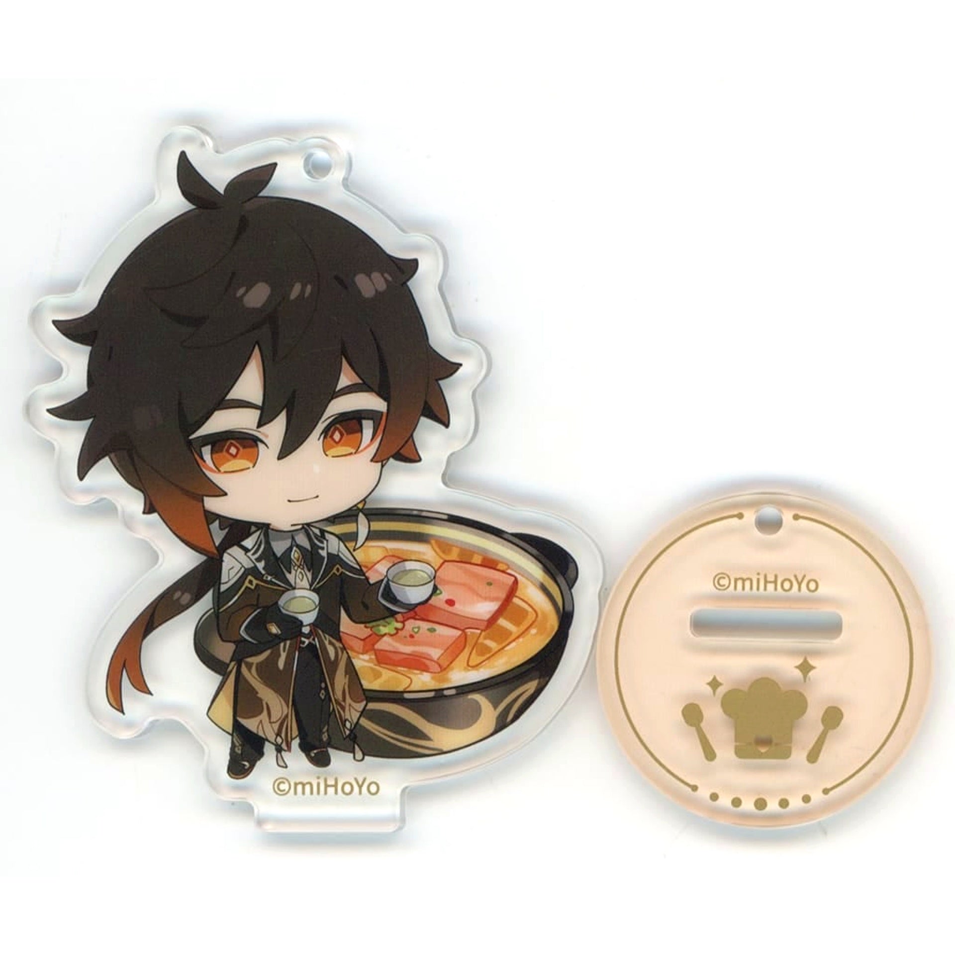 Zhongli Genshin Impact Delicious Party Series Acrylic Stand [USED]