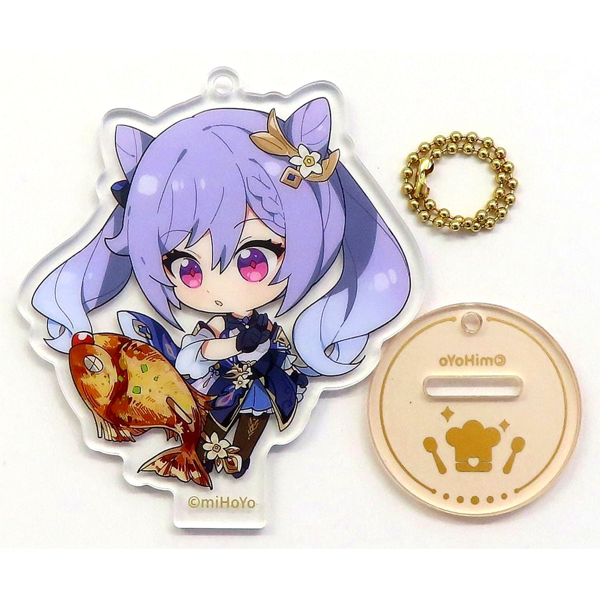 Keqing Genshin Impact Delicious Party Series Acrylic Stand [USED]