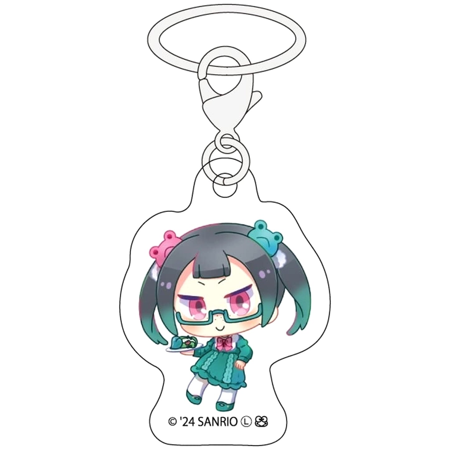 Maimaimaigoen Rinrin Mejirushi Charm 01. Sweets Ver. Mini Character Illustration Charm [USED]