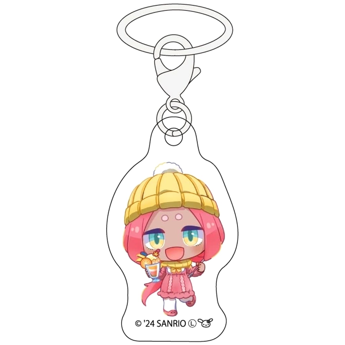 Maimaimaigoen Aki Mejirushi Charm 01. Sweets Ver. Mini Character Illustration Charm [USED]