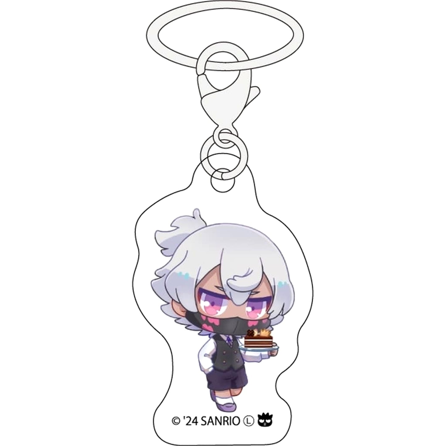 Maimaimaigoen Hayate Mejirushi Charm 02. Sweets Ver. Mini Character Illustration Charm [USED]