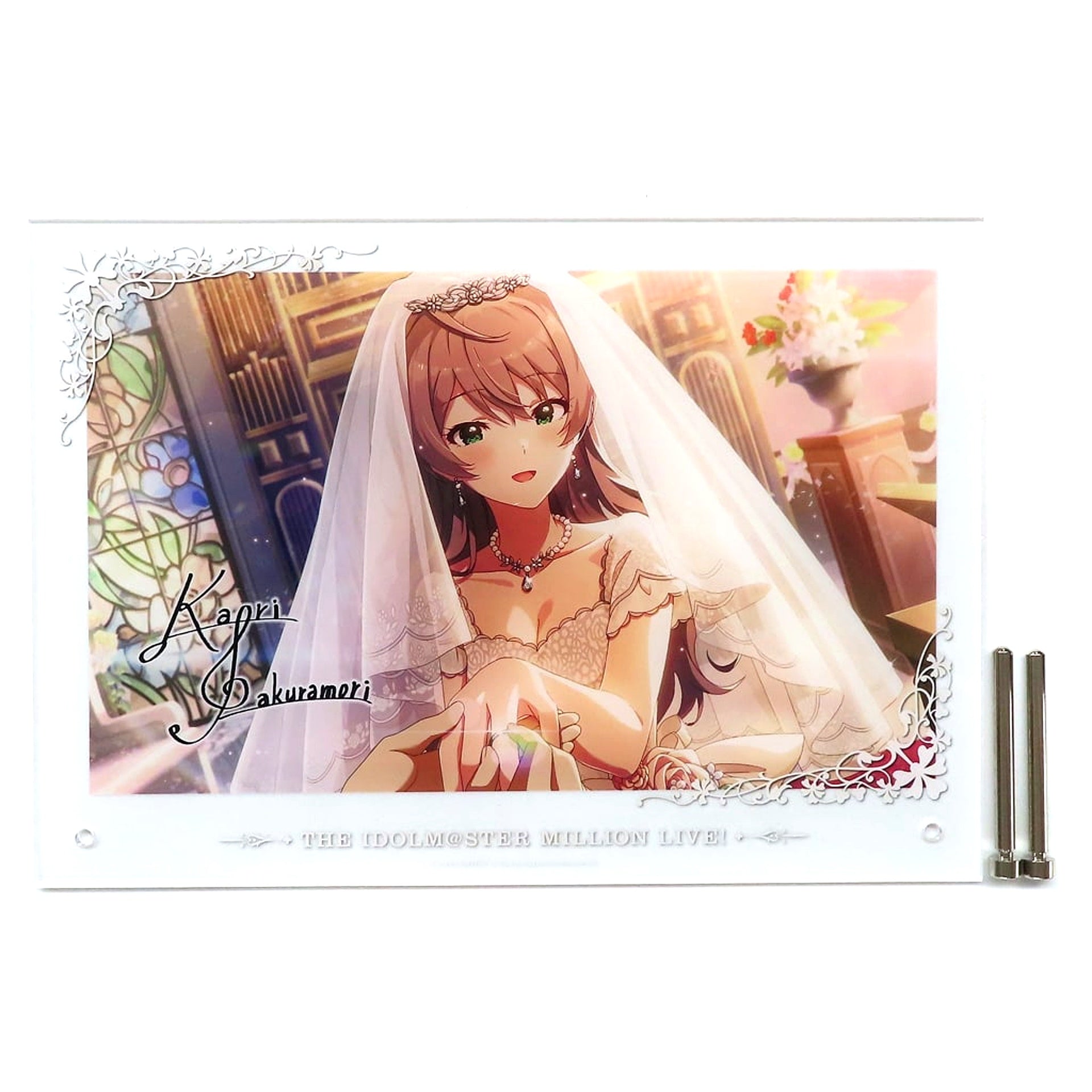 Kaori Sakuramori Million Live! Special Big Acrylic Board Esthetic Serenity Bonus [USED]