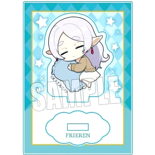 Frieren Pajama Sleepy Version Gyugyutto Mini Acrylic Stand Frieren: Beyond Journey's End [USED]