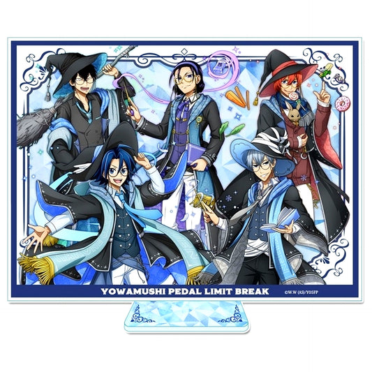 Group 5 Characters B. Magic Academy ver. Yowamushi Pedal LIMIT BREAK Illustration Acrylic Visual Board [USED]