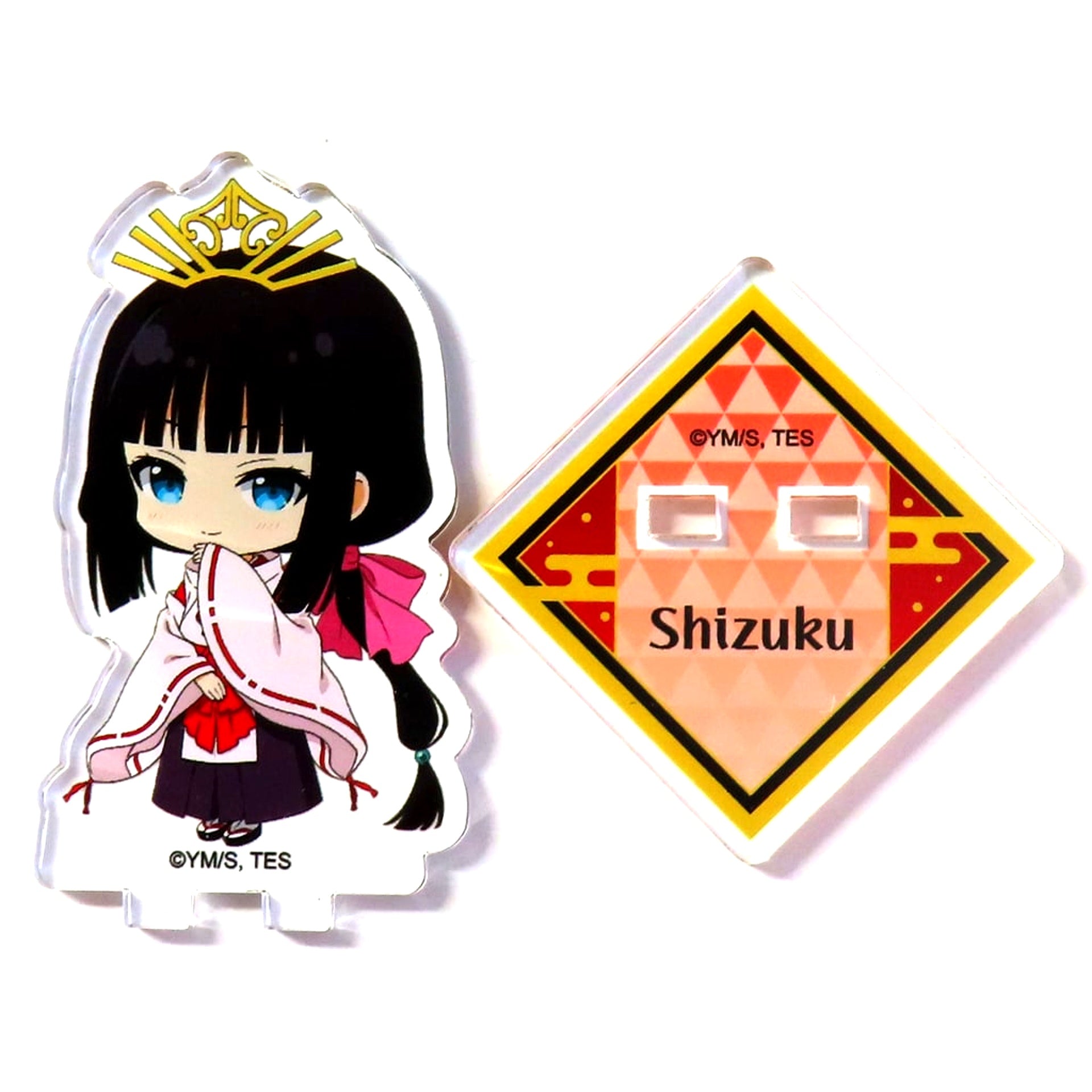 Shizuku The Elusive Samurai Trading Acrylic Stand animate cafe Branch [USED]