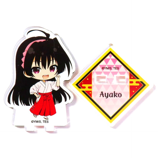 Ayako The Elusive Samurai Trading Acrylic Stand animate cafe Branch [USED]
