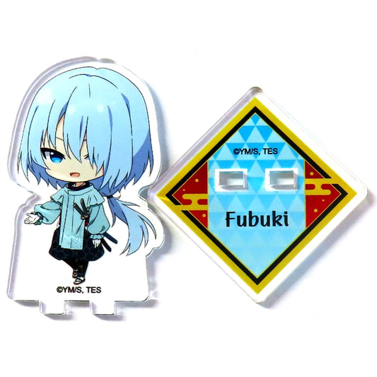 Fubuki The Elusive Samurai x animatecafe Branch Trading Acrylic Stand [USED]