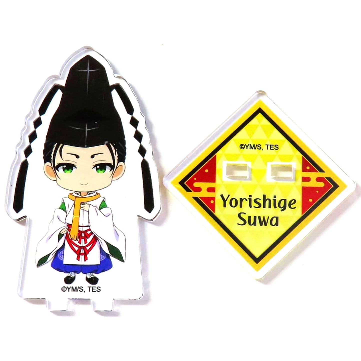 Yorishige Suwa The Elusive Samurai x animatecafe Branch Trading Acrylic Stand [USED]