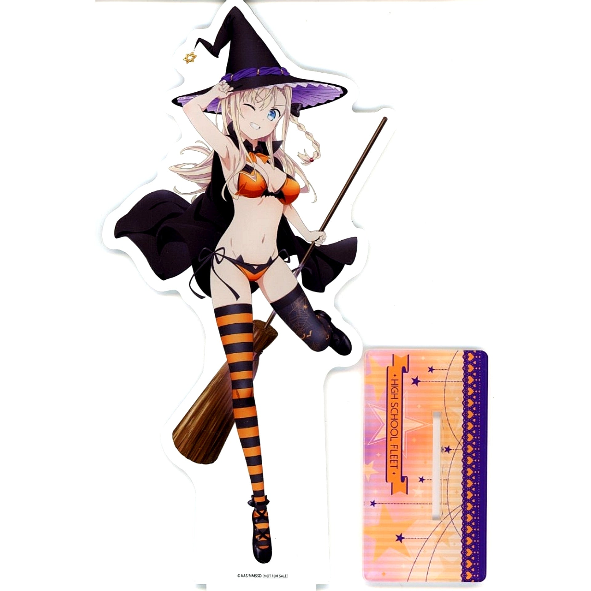 Wilhelmina Prize A High School Fleet Movie Extra Large Acrylic Figure 7th Anniversary Pinch at the Halloween Party! in Gamers Lottery [USED]